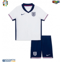 Otroški Nogometni dresi Anglija Domači EP 2024 Kratek Rokav (+ Kratke hlače)